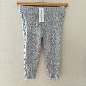 Janie and Jack The Cozy Cable Knit Pant
NEW blue white